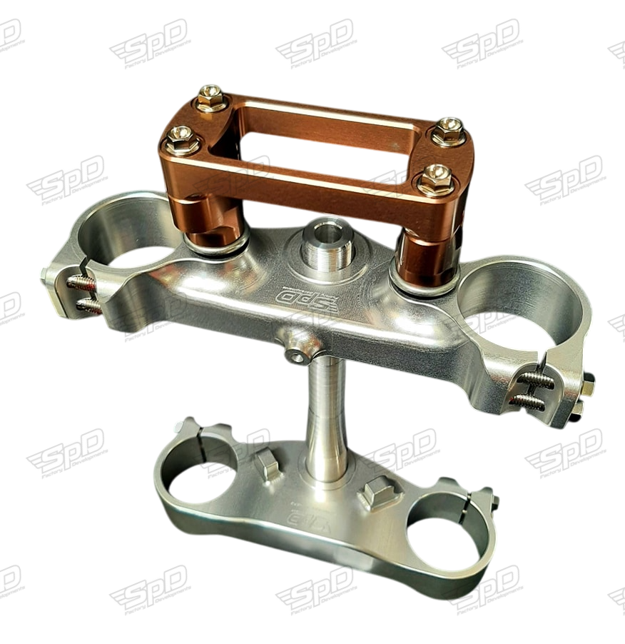 Triple Clamp set. 1992-1993 CR250. 1993 CR125. – SpD Factory