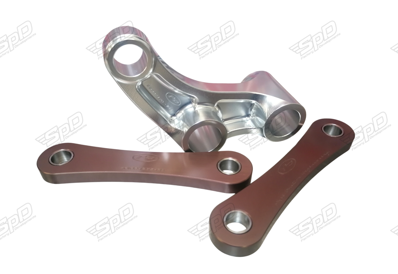 Billet suspension Linkage Assembly. 1989 KX 125/250. 1989-2004