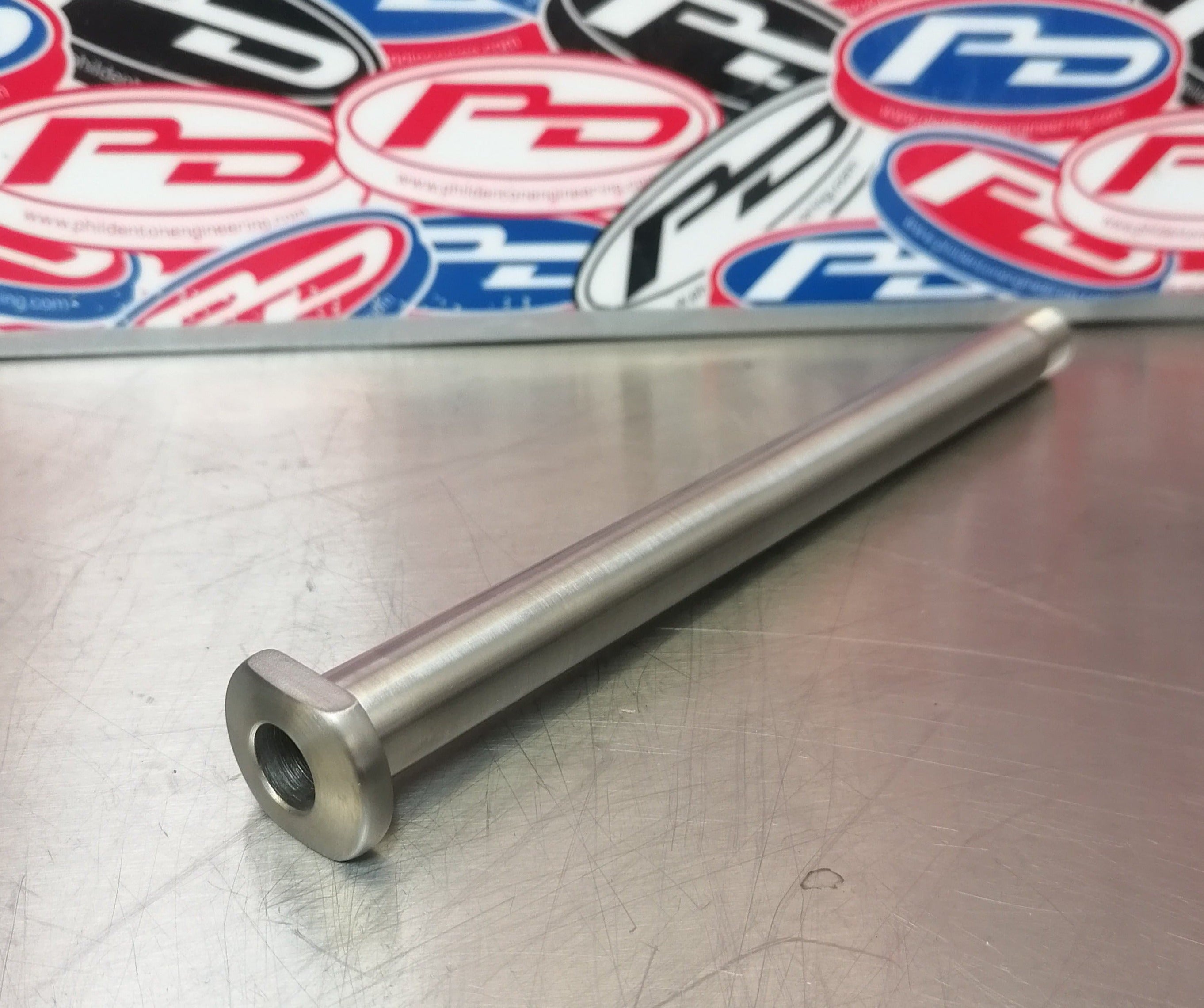 Titanium Swing Arm Spindle. 1989-1991 Cr250. 1989-1992 Cr125. 1989-200 